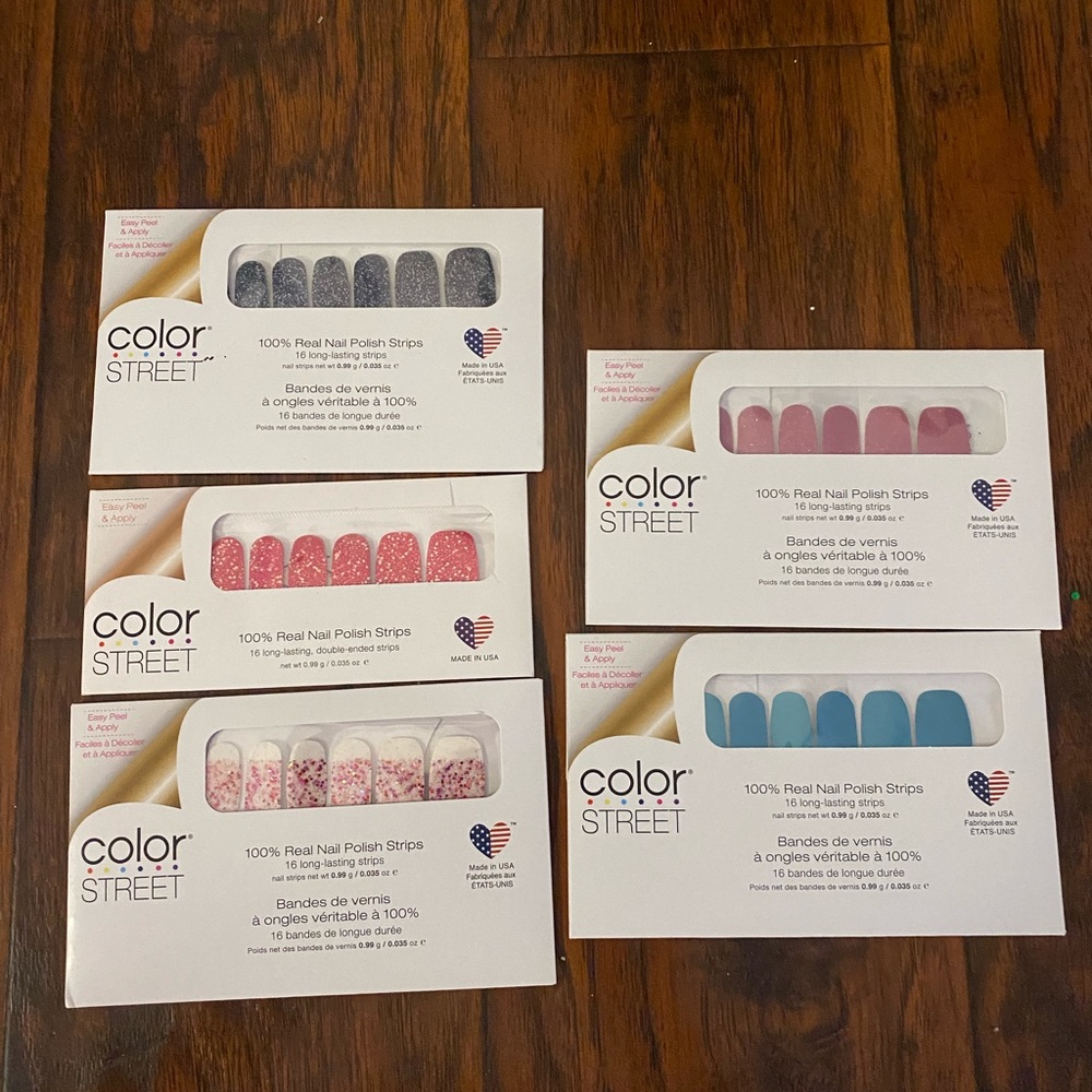Color street lot of 5